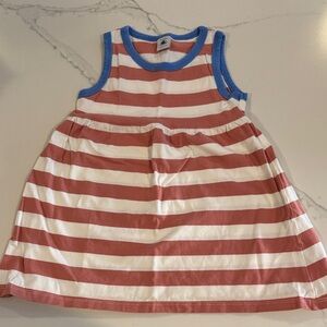 Petite Bateau Striped Sleeveless Dress - 36 months
